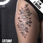Tatuaż jagua półtrwały królestwo kamelii