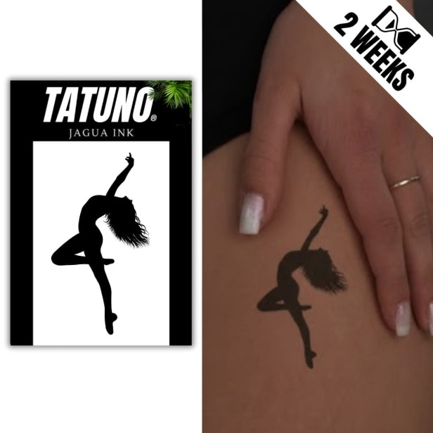 Tatuaż jagua półtrwały tancerka