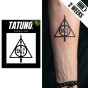 Tatuaż półtrwały magiczny znak