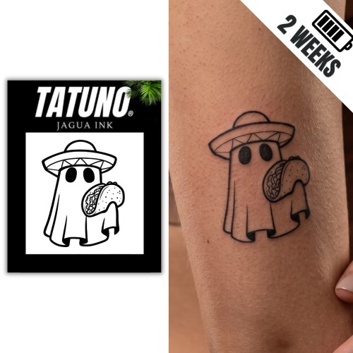 Tatuaż półtrwały taco duch