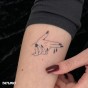 Tatuaż półtrwały zabójczy manicure